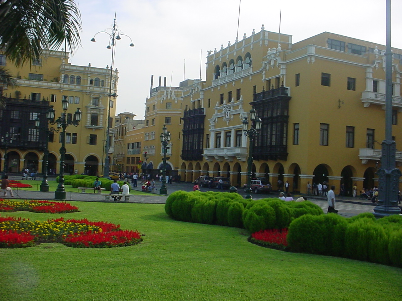 Lima: the historic buildings of Plaza Mayor. City photograph, not the competition venue.